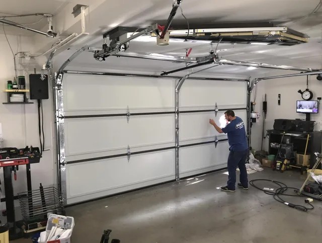Professional garage door repair service by Lehigh Acres Garage Door Repair in Lehigh Acres