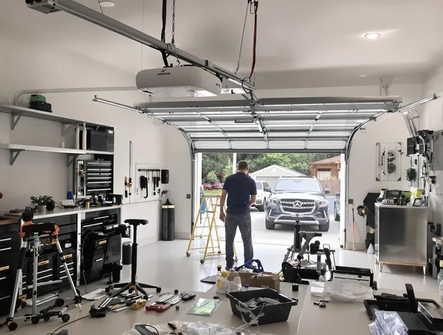 Garage door opener installation by Lehigh Acres Garage Door Repair in Lehigh Acres