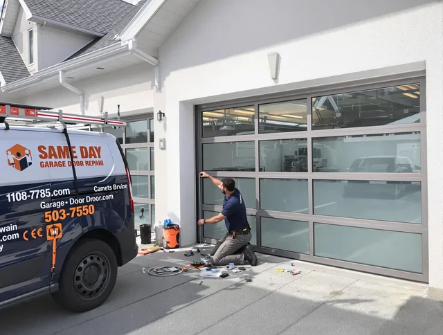 Same-day garage door repair service by Lehigh Acres Garage Door Repair in Lehigh Acres