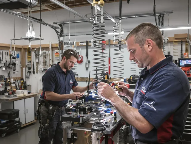 Garage door spring repair service by Lehigh Acres Garage Door Repair in Lehigh Acres